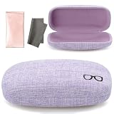 Vemiss - Funda para gafas de sol (tamaño grande) - Morado -