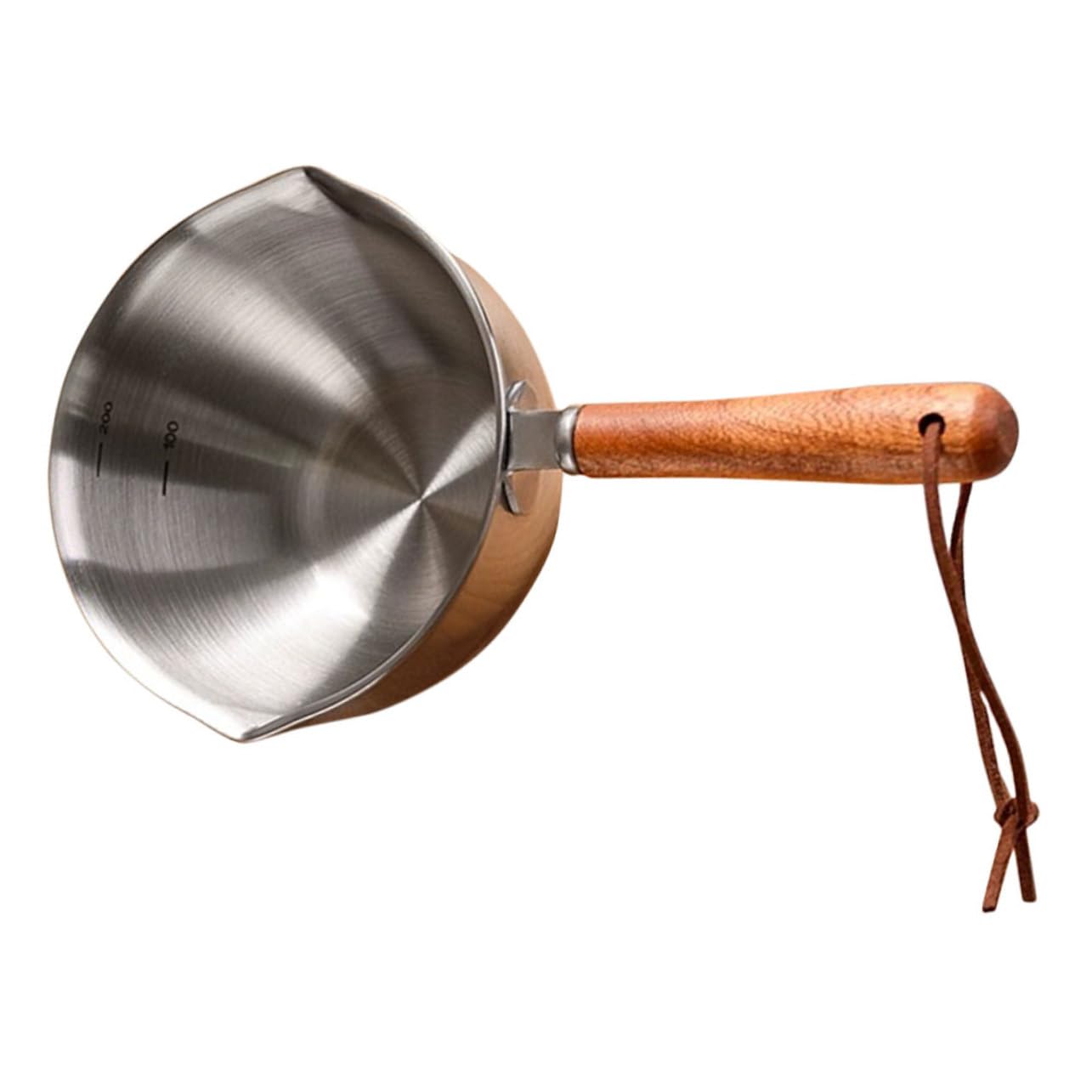 PRETYZOOM Pour Spout Pot Melting Pot 200ml Oil Pot Milk Pots for Stove Top Double Boiler Melting Pot