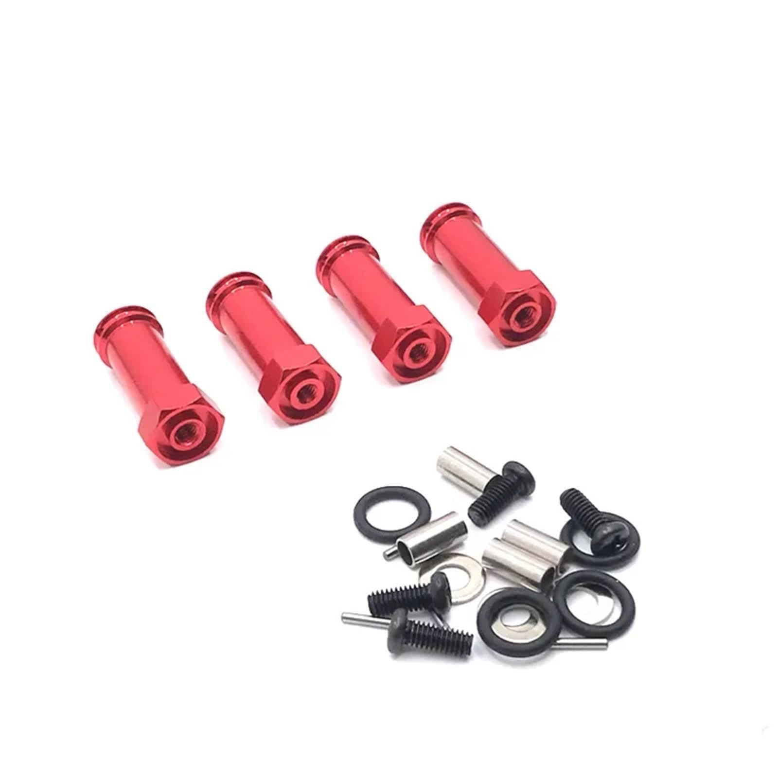 Per Wltoys 12423 12428 12427 12429 Per Feiyue FY01 FY02 FY03 FY08 1/12 4 Pz 30mm Estesa Ruota Esagonale Hub Adattatore RC Parti Automobili Ricambi Modellini RC