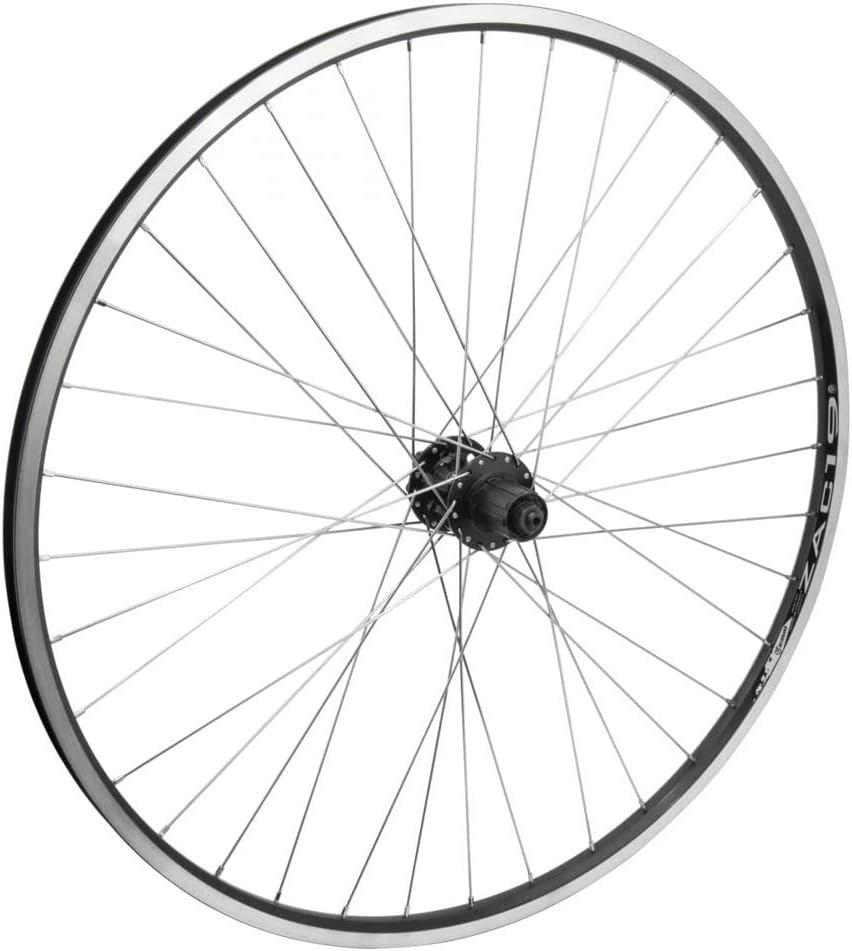Wheel Master 700c Disc Rear Wheel - QR, 36H, 8-Speed Cassette, Black MSW