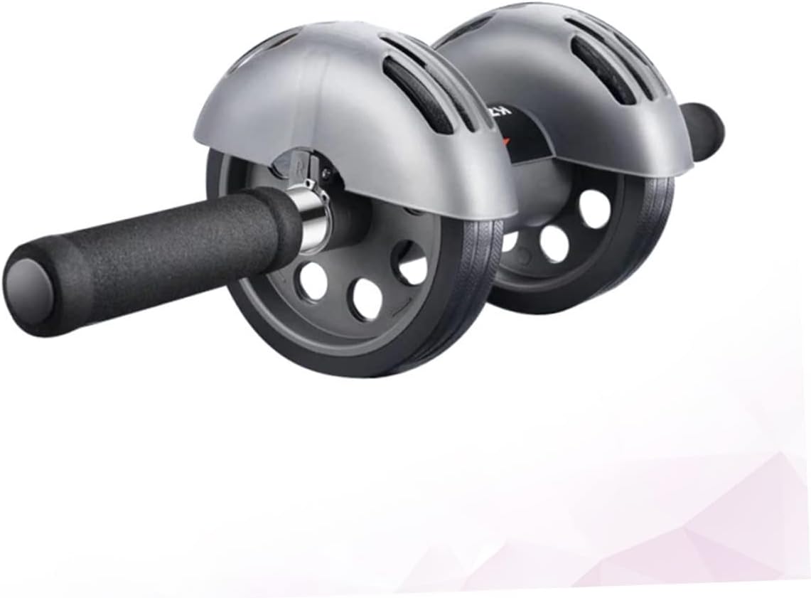 VANZACK Training Roller Abdominal Wheel Exercise Machine for Home Gym Abdominal Exercise Roller Grey