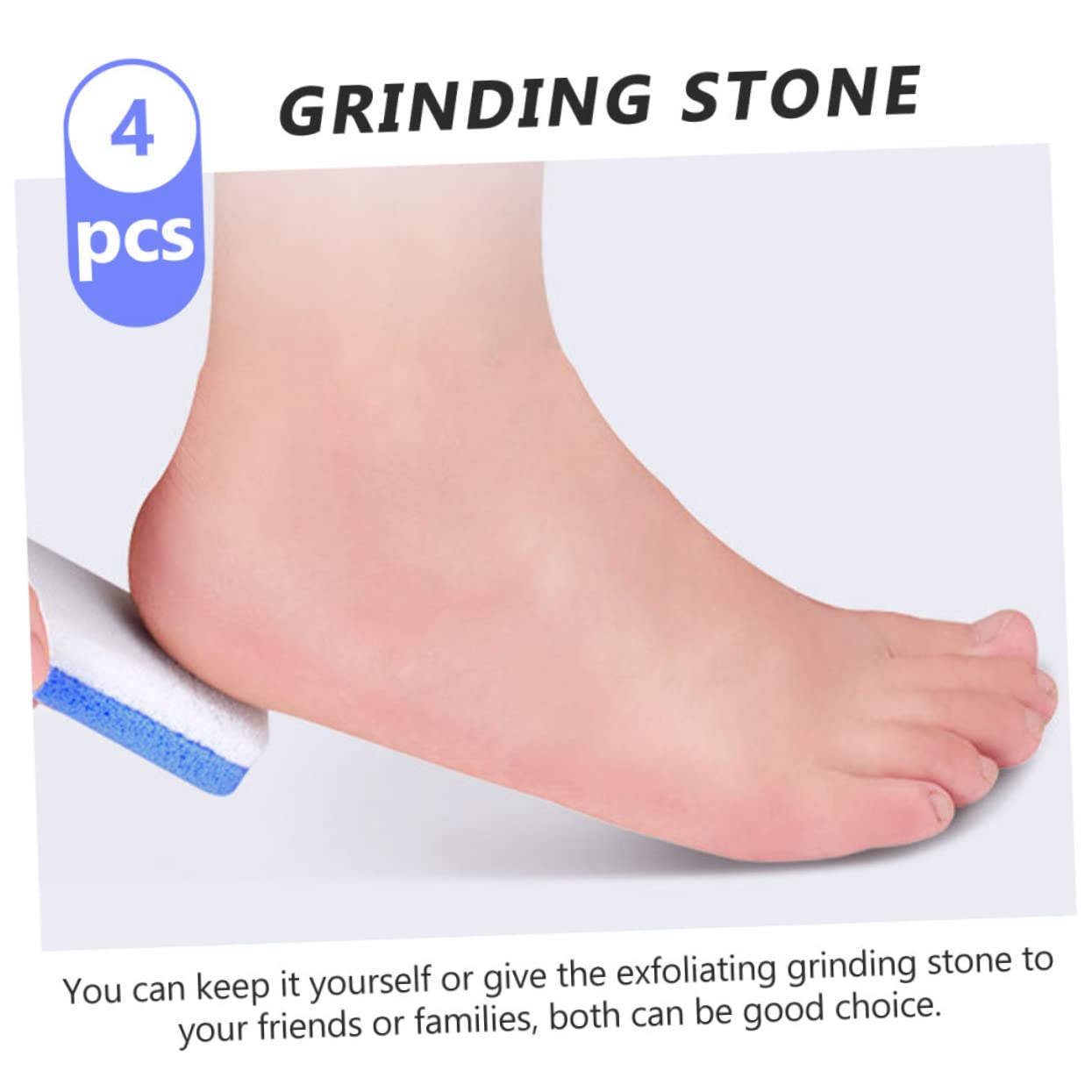 minkissy 12pezzi Pietre Per Pedicure Schiumoso Rimuovi Calli e Morta Strumenti Per La Dei Piedi Design Ergonomico Facile Da Usare Colori