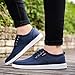 Men Shoes Fashion Canvas Shoes High Soled Men Canvas Shoes Sports Casual Shoes for Men Sneaker Rack for Men 50 (Blue, 9.5)