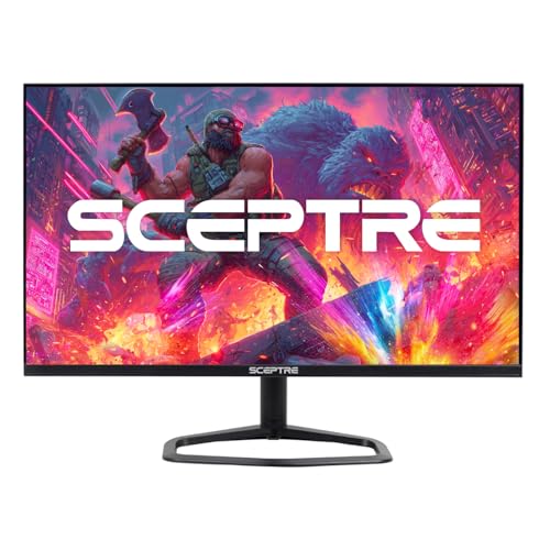 Image of New! Sceptre 27 inch 240Hz Gaming Monitor AMD FreeSync Premium HDMI x2 DisplayPort x2 1ms100% sRGB Build-in Speakers Machine Black 2026 (E275B-FWD240 Series)