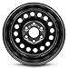 For 2007-2013 Chevrolet Avalanche 17 Inch Painted Black Rim - OE Direct Replacement - Road Ready Car Wheel