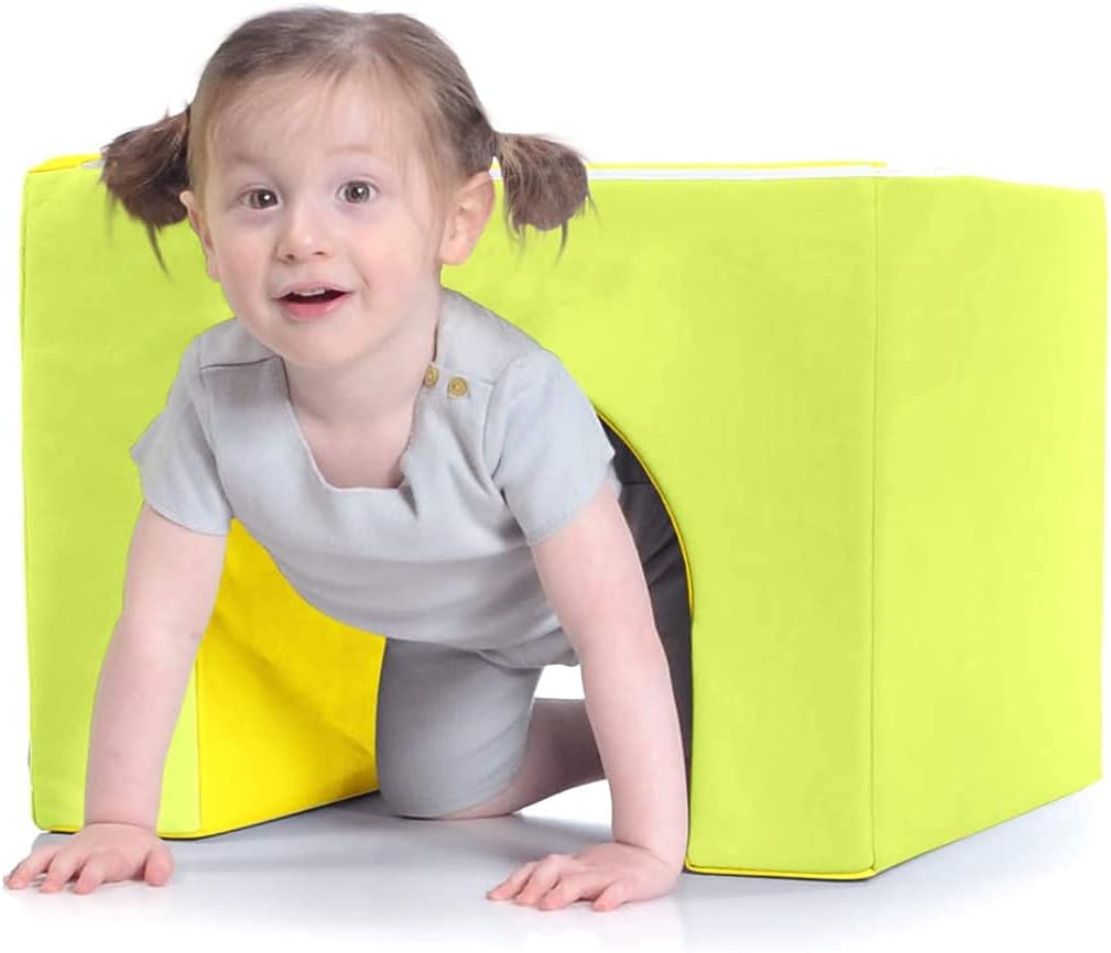Milliard Soft Foam Toddler Tunnel - Fun Climbing Gym Toy for Indoor Soft Play for Children, Heavy Duty and Easy to Clean