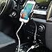 Amoner 3-In-1 Cigarette Lighter Car Mount Charger Phone Holder with Dual USB 2.1A Charger for iPhone X 8 8 Plus 7 7 Plus 6s 5s, Samsung Galaxy S9 S8 S8 Plus S7 Edge, Huawei and More Smartphones