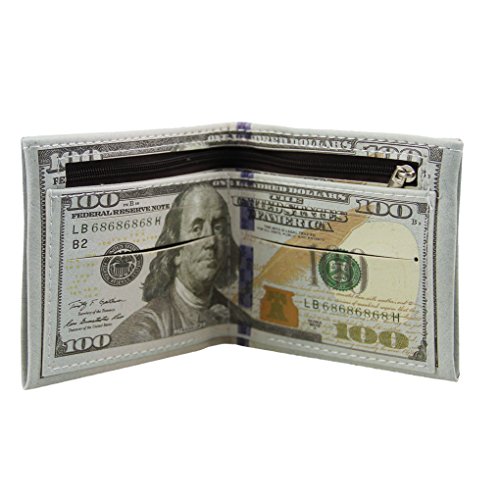 Men's US Dollar Bill Wallet Billfold PU Leather Money Coin Purse Card Case Holder4