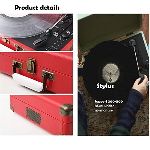 Tourne-Disque Portable avec Haut-parleurs, Prise en Charge de la Sortie Audio RCA et de l’entrée Audio AUX, Tourne-Disque avec SP Chaque Famille - Les Beatles, Paul McCartney, John Lennon, RIngo Starr, George Harrison Tourne-Disque Portable avec Haut-parleurs, Prise en Charge de la Sortie Audio RCA et de l'entrée Audio AUX, Tourne-Disque avec SP Chaque Famille – Image 8