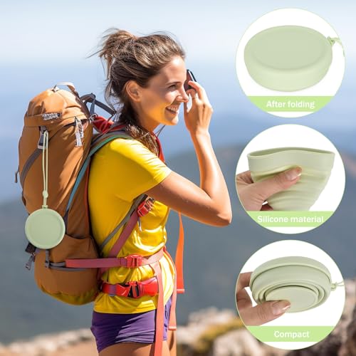 SAVOSWEET Collapsible Cups, 200 ml of Silicone Cups - Image 3
