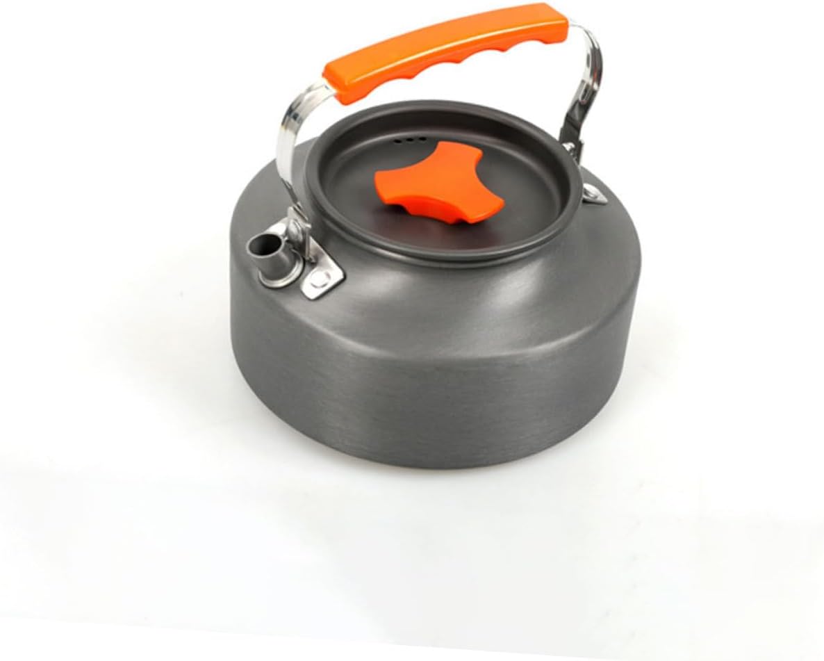 Mipcase Portable Outdoor Camping Cooking Pot Set Lightweight Aluminium Alloy Cookware Kettle for 2-3 People for Hiking Picnics and Camping Activities