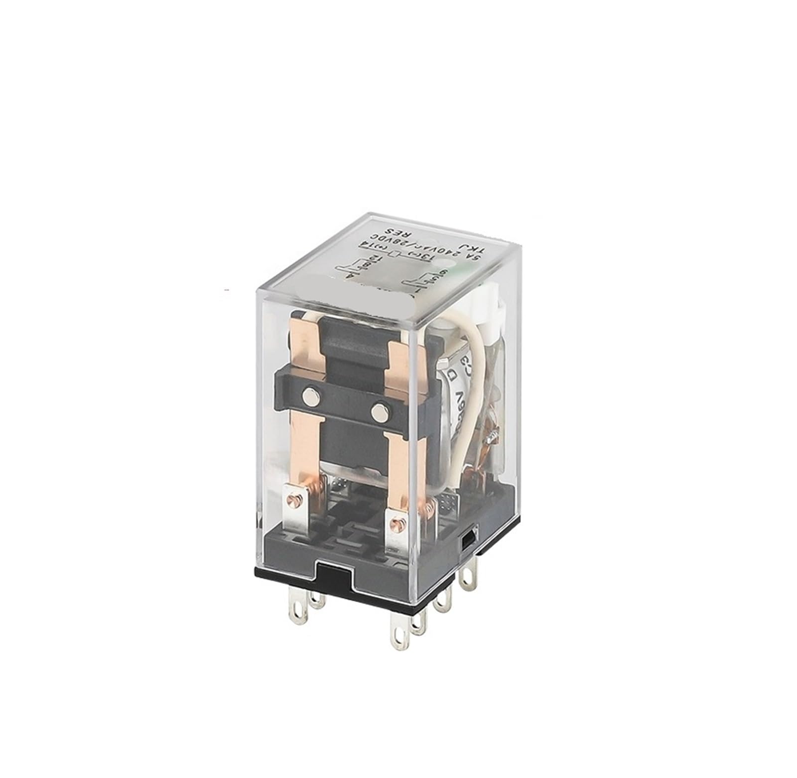 Relé intermedio pequeño CDZ9 52PL de 8 pines para solucionar caídas de señal en DC36V 4