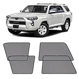 ZATOOTO Car Window Shades for Toyota 4Runner 2017-2024, Car Window Cover for Baby Sun Shade Blocker Breathable Mesh Reduce UV Rays and Heat Insulation, Privacy Protection for Car Camping Rest
