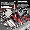 TAINO WABAYA 3+0 Gasgrill Grillwagen 3 Brenner Keramik Sear-Burner Piezo-Zündung Thermometer Warmhalterost Schwarz Matt