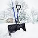 Snow Joe Snow Shovel with 18-Inch Blade and Assist Handle, 3.5 Lbs - Heavy-Duty Lightweight Shoveling Tool for Ice Removal, Shovelution SJ-SHLV01