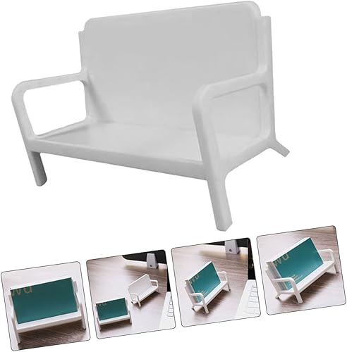 Miniatura 5 de STOBOK Soporte creativo para tarjetas de presentación, elegante organizador de tarjetas de oficina de plástico para escritorio, gran capacidad,