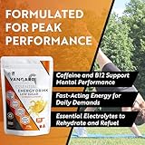 Vangard Essential Energy Drink - Citrus Flavour (270g - 30 Servings), Everyday Energy & Hydration Powder With Low Sugar and Vitamin B12 - Image 4