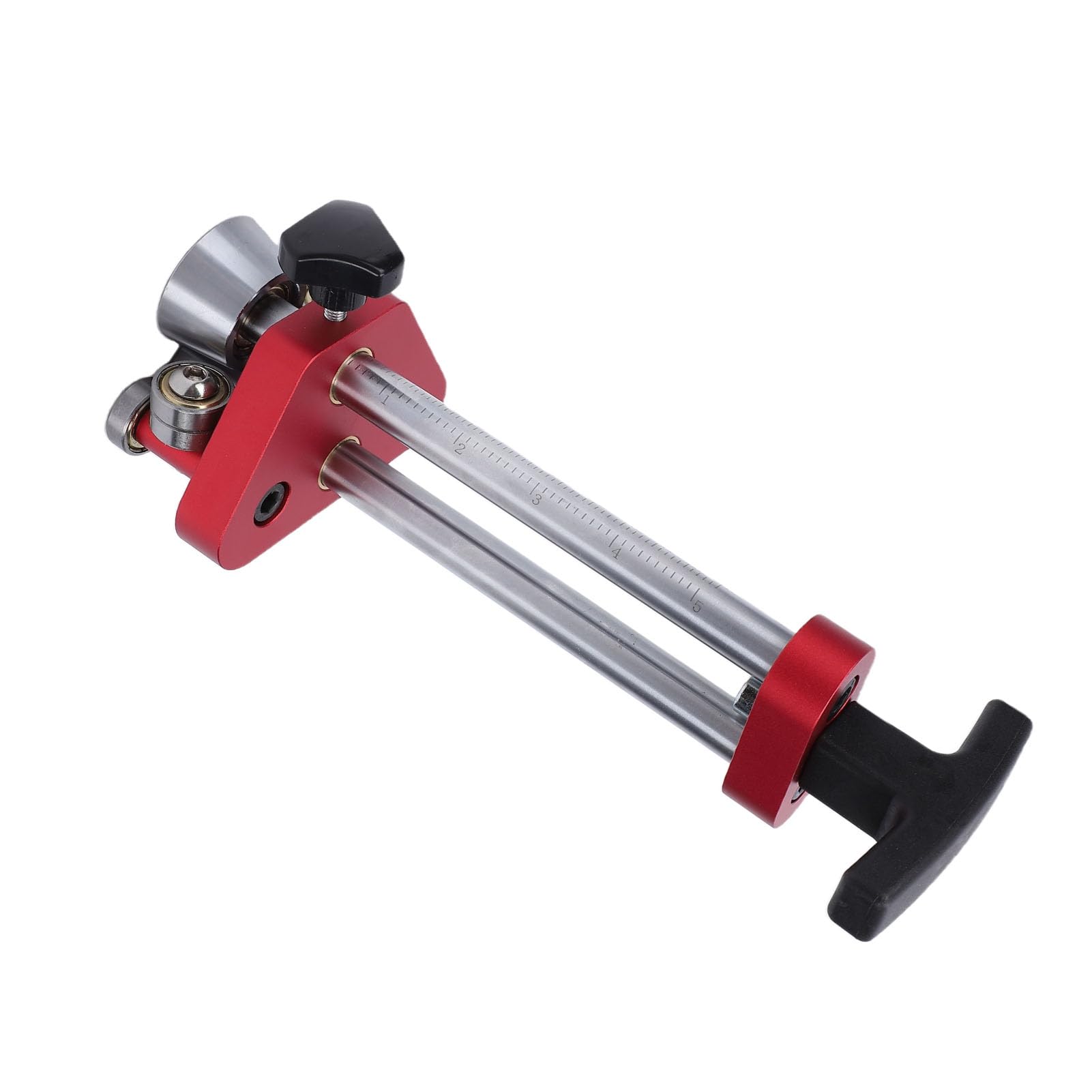 Rullo per Lamiera, Strumento di Piegatura Regolabile da 7-130 Mm con Design del Cuscinetto Obliquo e Rullo Angolato per Piegatrice per Tetti in Metallo da 0-100 Gradi