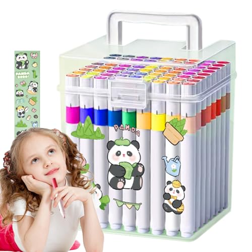 Jeu de marqueurs stylo à dessin imperméable pour loisirs créatifs