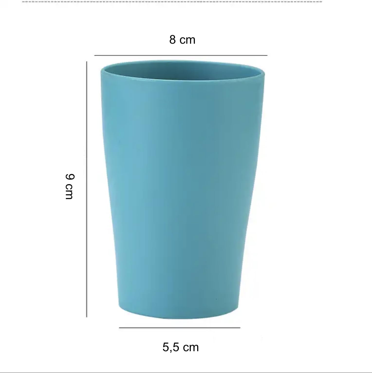 RHP Mehrweg-Trinkbecher Bunt Kunststoff 250ml, 128 Stück, bruchsicher, stapelbar, Party-Becher, Wassergläser, Trinkgläser
