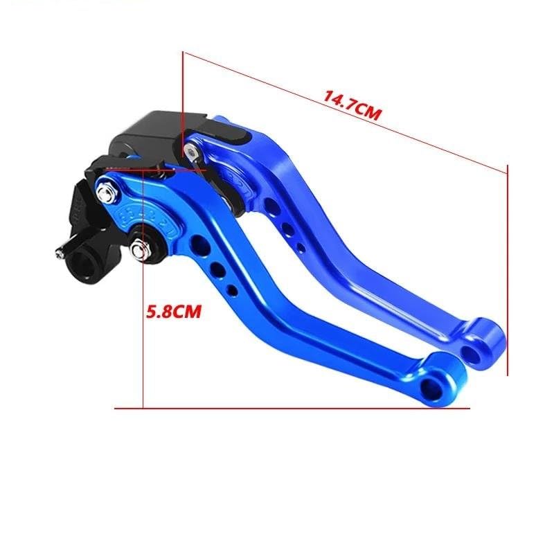 Set Leve Pieghevoli Freno E Frizione Per Kawasaki Z900/Z900SE/Z900RS (2022-2024) - In Lega Alluminio Anodizzato, Accessori Moto