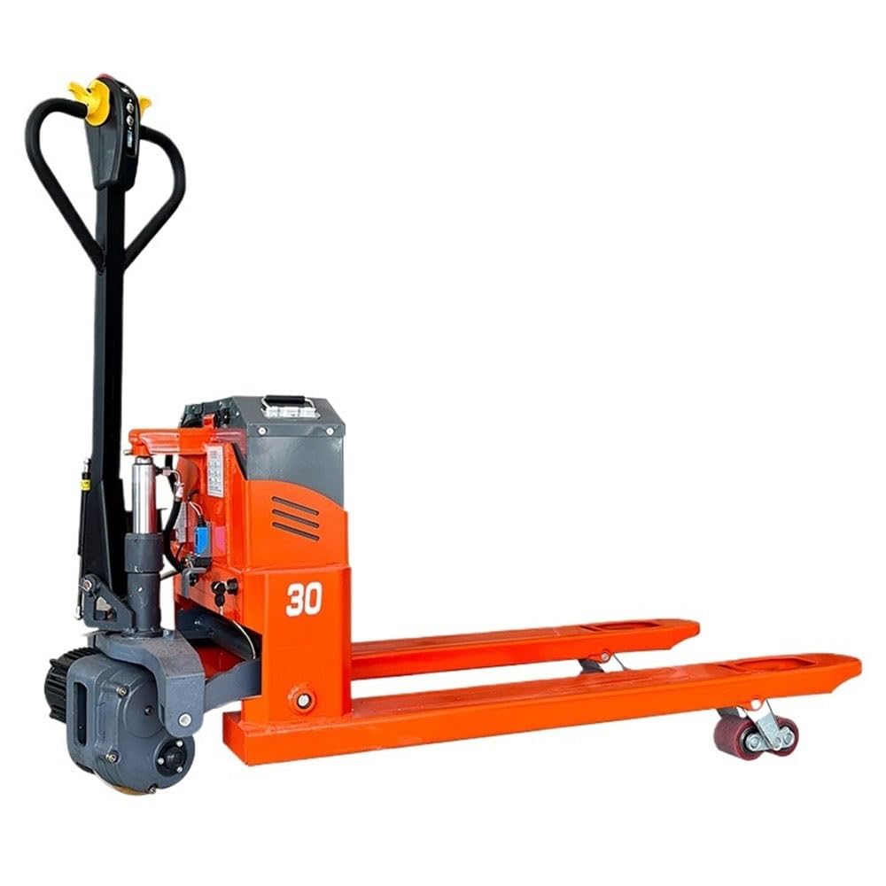 MENGLI-2024 Pallet Jack Truck Tray Handling Truck, Motorized Forklift for Indoor Storage and of 6600 Pound Capacity(68.5cm)