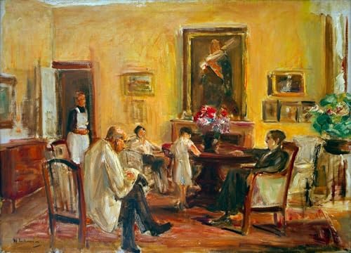 Tableaux sur toile Max Liebermann à Wannsee 60x90cm pour déco de chambre moderne