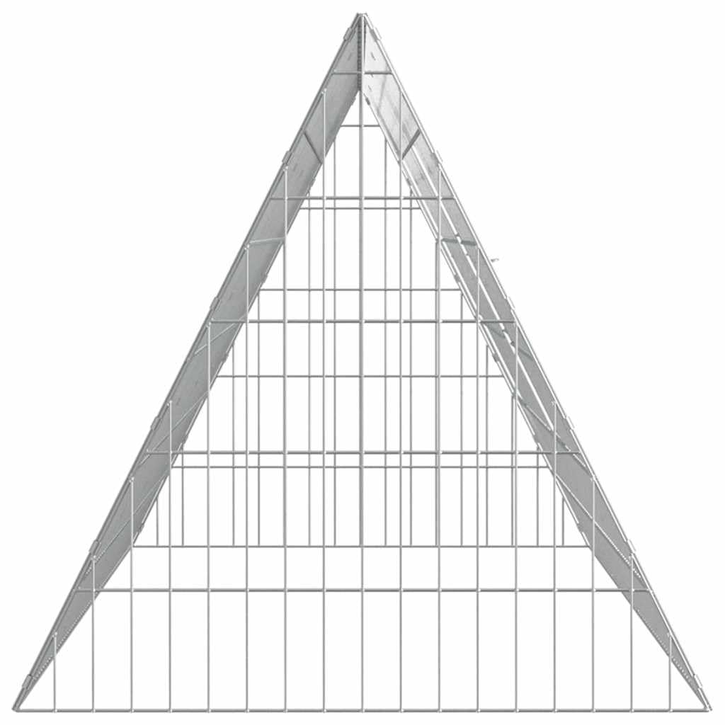 Jaula para pollos de acero galvanizado, 215 x 55 x 55 cm, resistente a la intemperie con protección, parque para gallinas, conejos, cobayas, rueda libre modular, pajarera plateada
