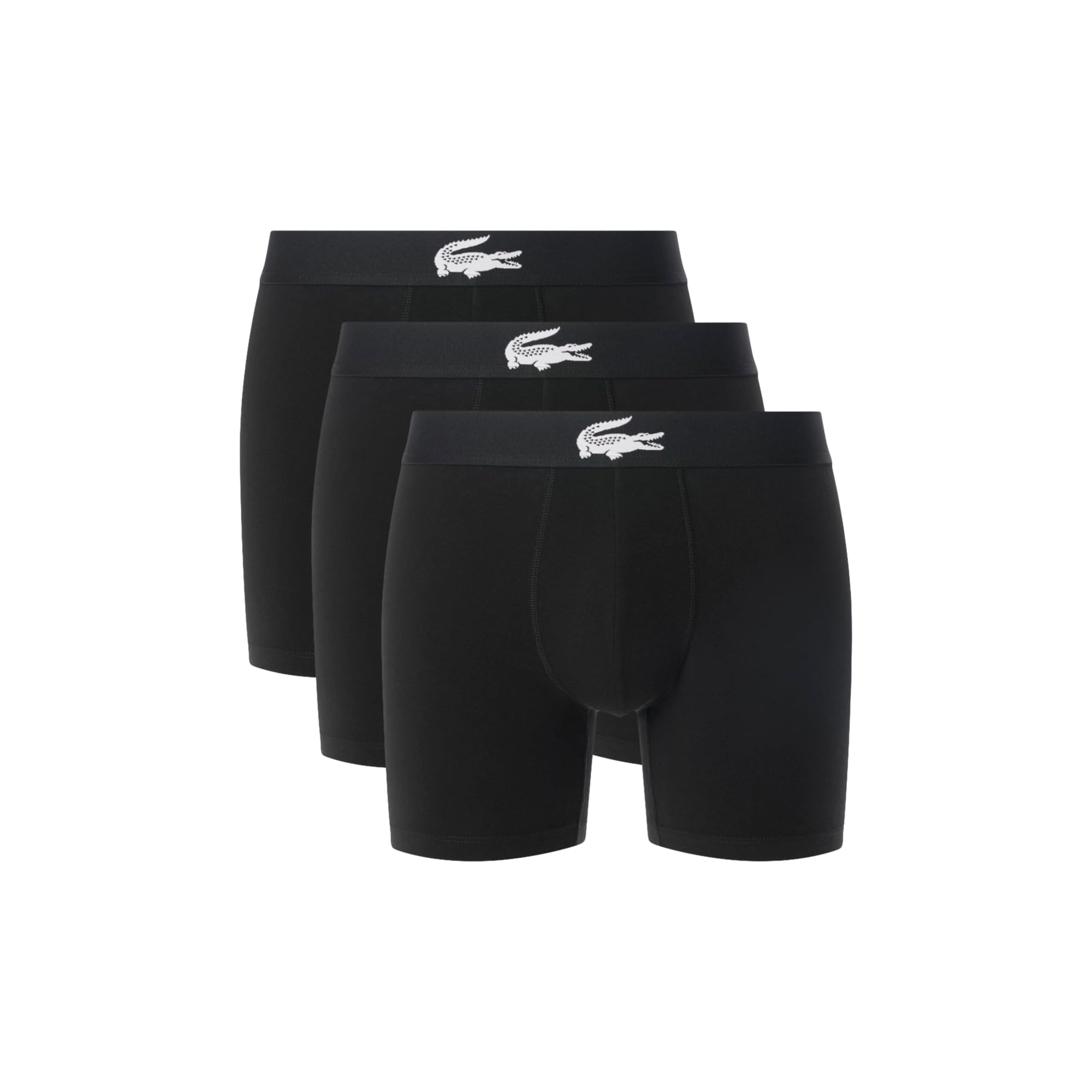 

                                                    Lacoste Men's Stretch Jersey Boxer Briefs, 3-Pack 