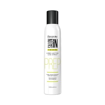 Salon In by Recamier | Long-Lasting Liss Hair Spray | Anti-Frizz Hair Products | Smooth & Prep Hair for Easier Straightening | 8.28 fl oz / 245 ml
