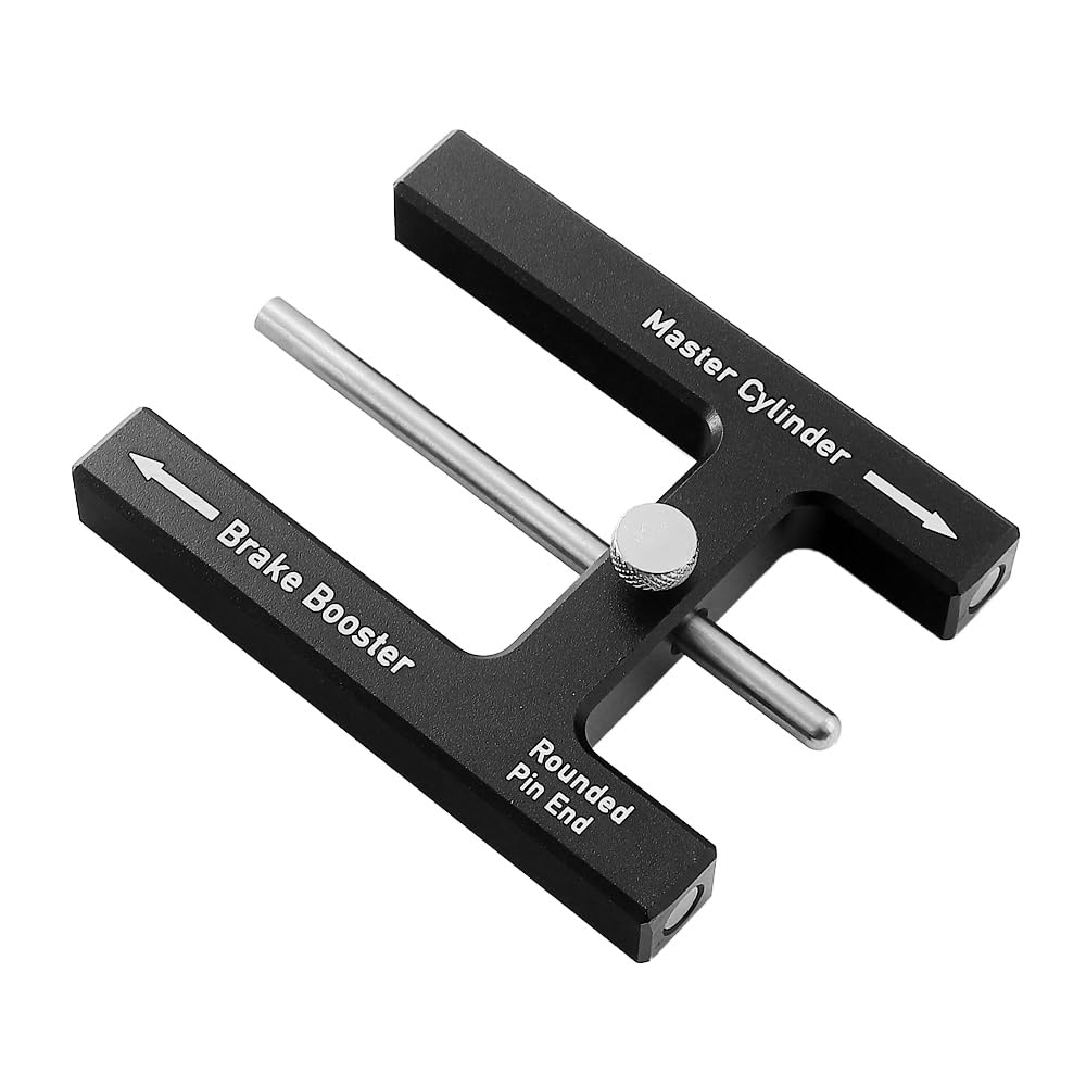 ACAGALA Brake Boosters Push Rod Adjustment Tool Master Cylinder Pushrod Length Gauge for Adjustable Braking Distance of Brake Pedal Suit for Most Brake Boosters with Adjustable Pins