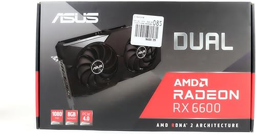 Miniatura 6 de ASUS Tarjeta gráfica dual AMD Radeon™ RX 6600 8GB GDDR6 para juegos (AMD RDNA™ 2, PCIe 4.0, memoria GDDR6 de 8 GB, HDMI 2.1, DisplayPort 1.4a,