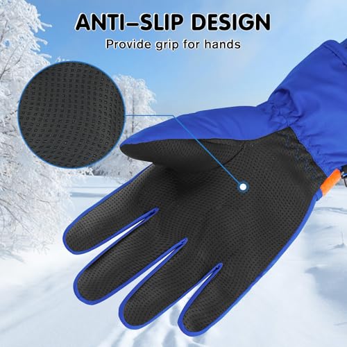 Century Star Kids Waterproof Warm Winter Ski Gloves for Boys & Girls - Sport Mittens4
