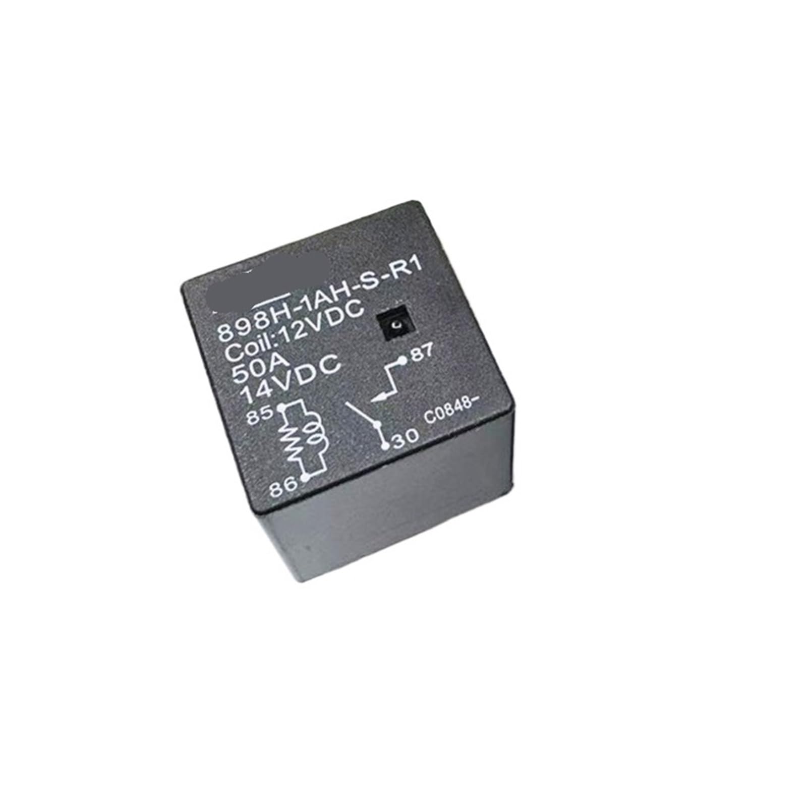 Relé 898H-1AH-S-R1 Relé automotriz de 4 pines 12 V CC/50 A