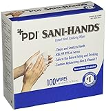 PDI Healthcare D43600 Sani-Hands Instant Hand Sanitizing Wipes, 5