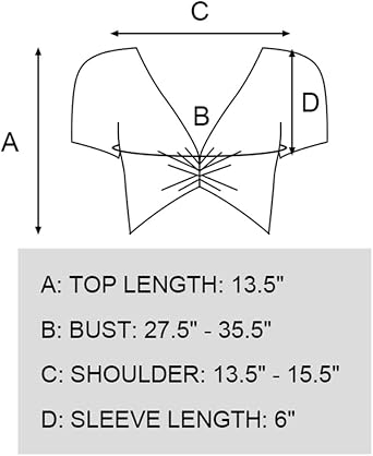 Belly Dance Short Sleeved Wrap Top