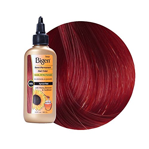 Bigen Semi-permanent Haircolor #ar4 Apricot Red 3oz (1 Pack), 3 Oz