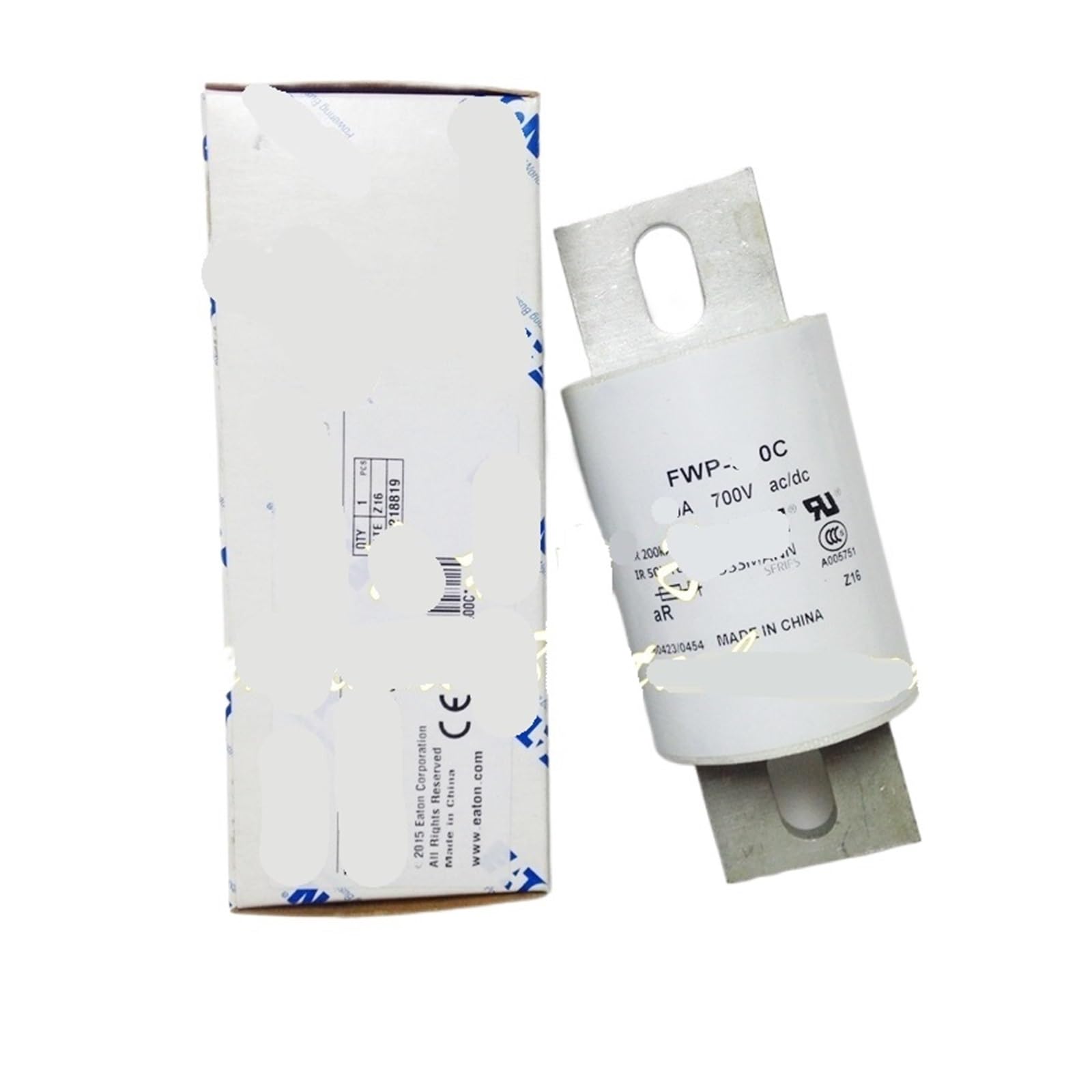 Fusible FWP-400C 700V protège efficacement contre surcharges