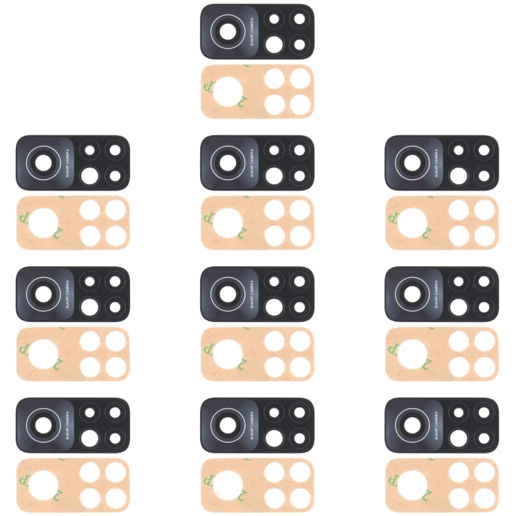 Mobile Accessories 10 PCS Back Camera Lens for Xiaomi Mi 10T 5G / Redmi K30S / M2007J3SC, M2007J3SY