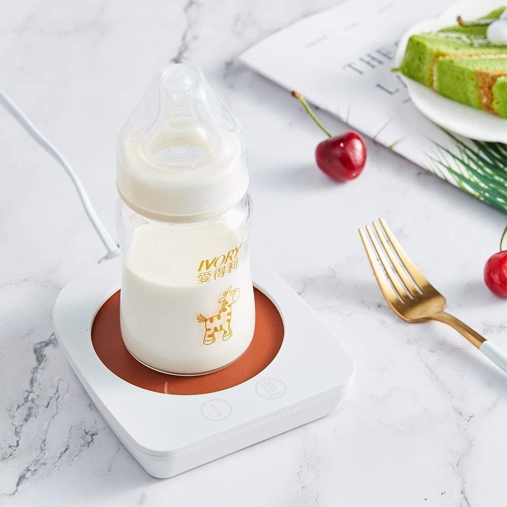 Elektrischer Tassenwärmer - 4 Temperaturen, 8h Auto-Abschaltung, Auch Als Kerzenwärmer