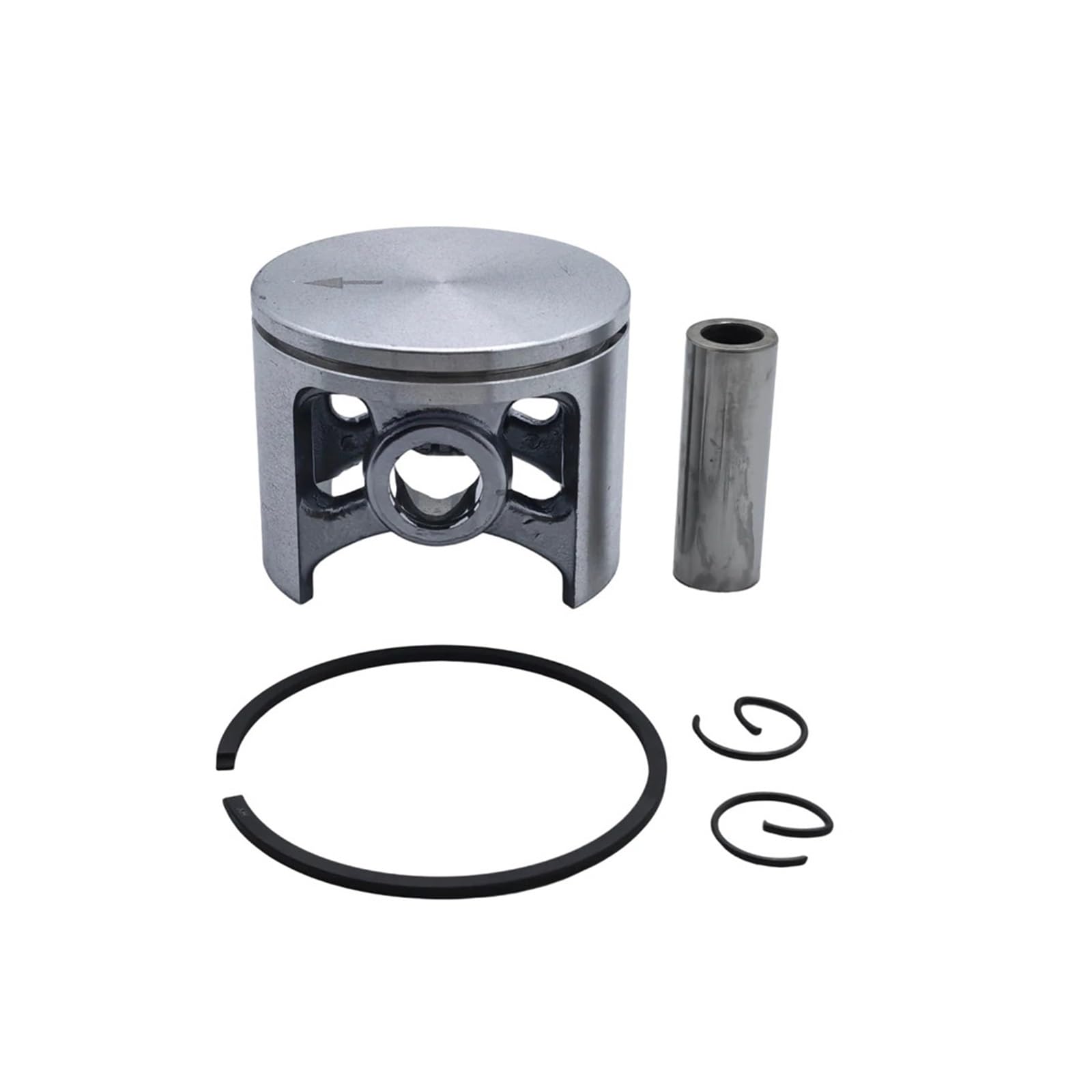 Accesorios para cortacésped Kit de pistón de Cilindro de 54mm for Motosierra 288XP 181 281 288 503506301, válvula de descompresión del colector de admisión, Cadena de Varilla de estrangulación