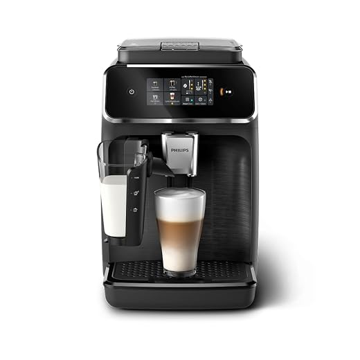 PHILIPS 2300 Series Fully Automatic Espresso Machine, LatteGo Milk System