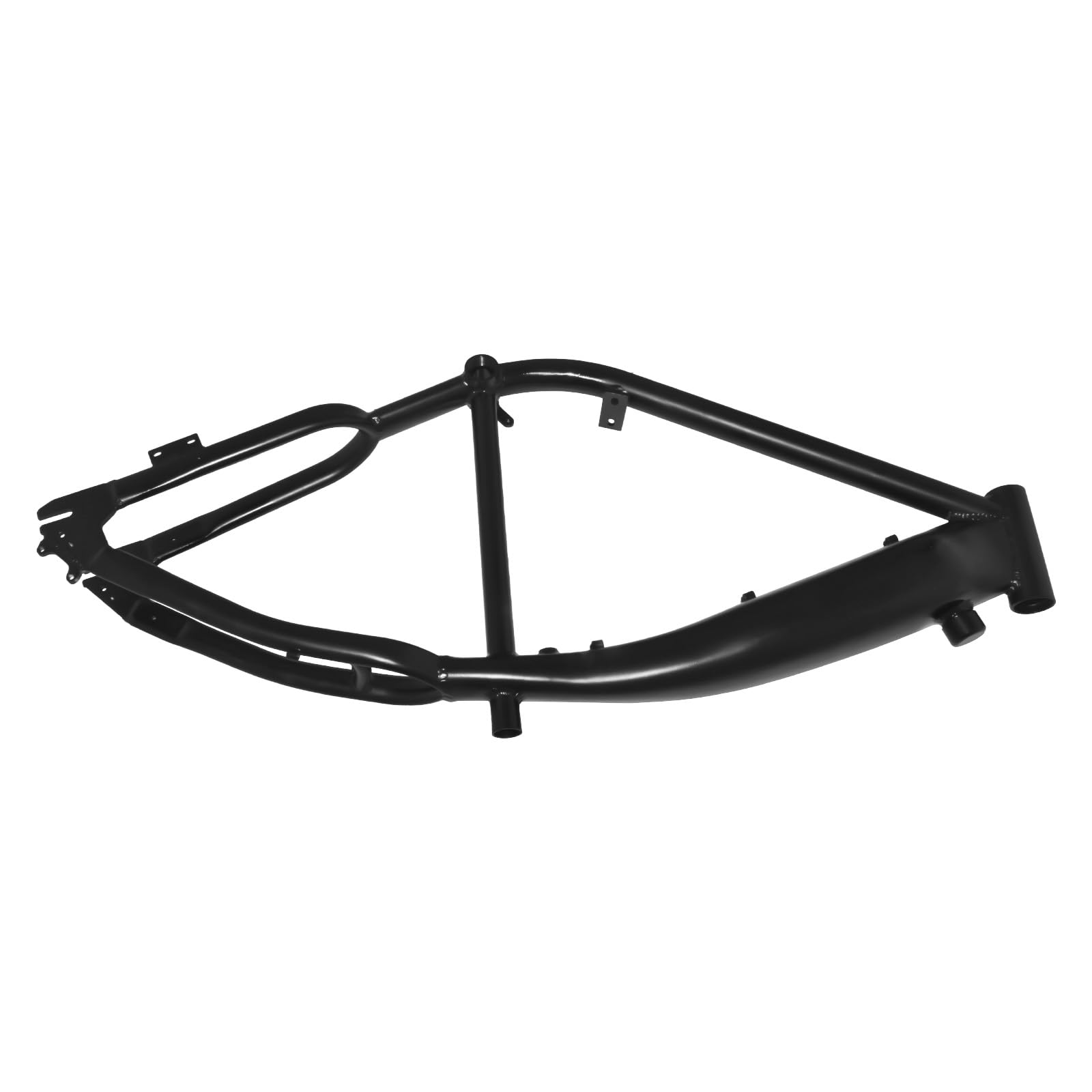 Integrated Bicycle Gas Frame, Fuel Tank Built in 3.4L Bike Gas Frame , Frame - Gas Motorized Bicycle 66cc/80cc/100CC (Black)