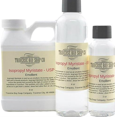 Isopropyl Myristate - USP, 16 oz Safety Sealed Container. Soap Making, Lotion, Creams, Bath, Beauty,