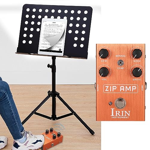 Jemora Overdrive Guitare Pédale d’effet avec Modes Normal/Compression Interrupteur à Bascule Bas/Haut/Volume/Drive 4 Boutons de Contrôle pour Guitare Électrique – ZIP AMP - Les Beatles, Paul McCartney, John Lennon, RIngo Starr, George Harrison Jemora Overdrive Guitare Pédale d'effet avec Modes Normal/Compression Interrupteur à Bascule Bas/Haut/Volume/Drive 4 Boutons de Contrôle pour Guitare Électrique - ZIP AMP – Image 7