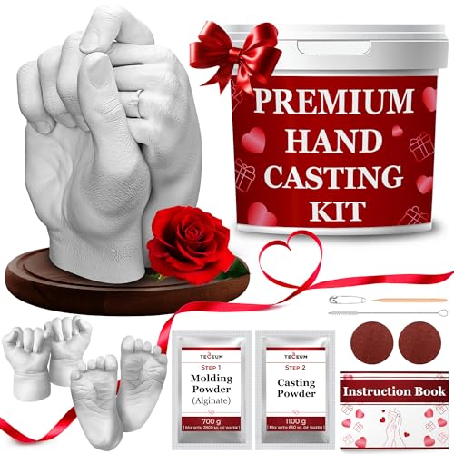 TECEUM Hand Casting Kit – Valentines Day Gifts for Your