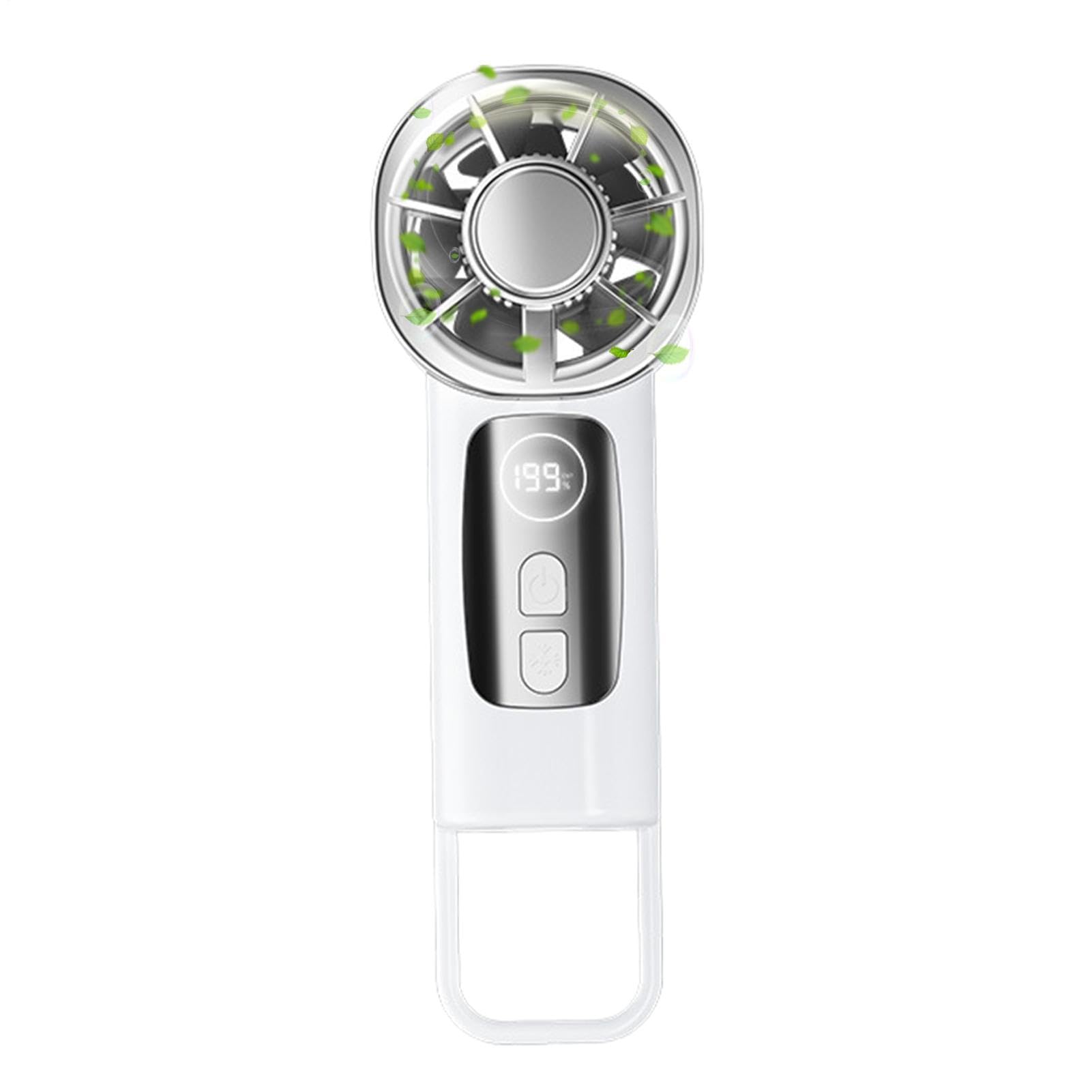Ventilateur de voiture nomade à écran LED pour le voyage, le camping et la plage