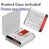 Kastar Battery and Charger Replacement for Sony CyberShot DSC-HX5 DSC-N1 DSC-N2 DSC-T100 DSC-T20 DSC-W100 DSC-W110 DSC-W120 Digital Camera and Sony NP-BG1 NP-FG1 Battery