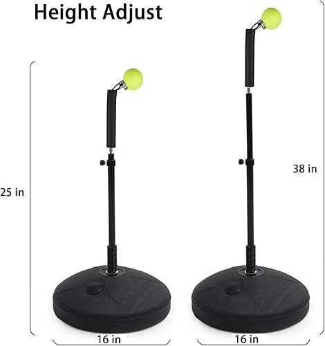 Miniatura 5 de Entrenador de tenis Rebound Practice Tool Equipment para principiantes niños y adultos