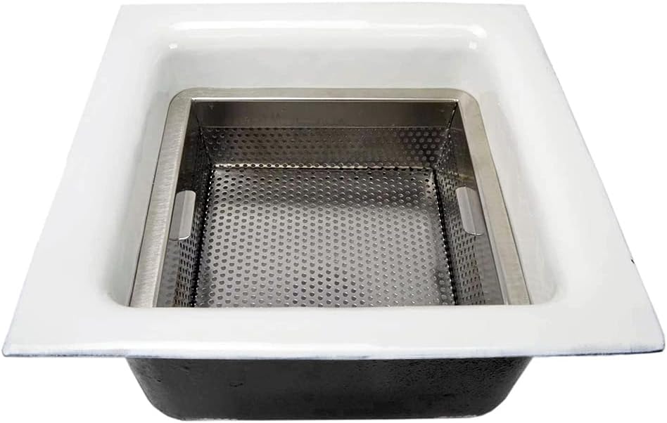 AmGood Commercial床ドレインStrainer &ndash; 304ステンレス鋼8.5 " X 8.5 " X